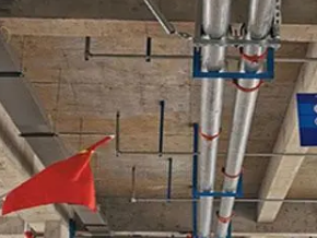 乳源管廊支架的安装方法